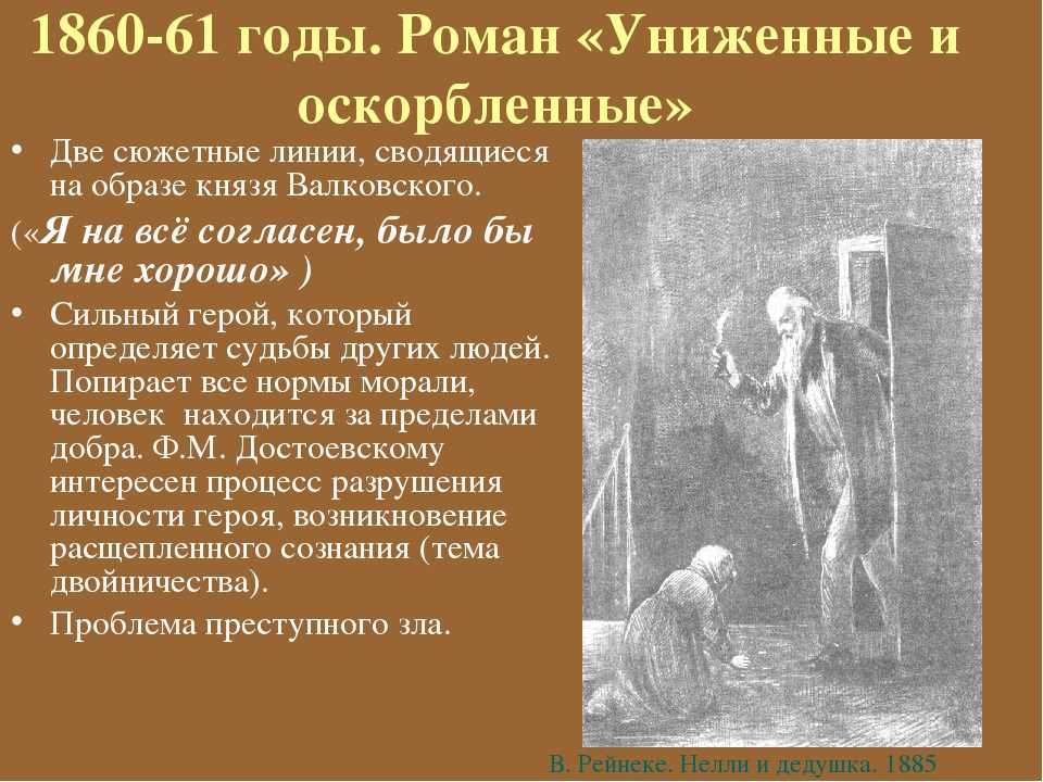 Какова сквозная тема в творчестве достоевского тема маленького человека сатирическое изображение