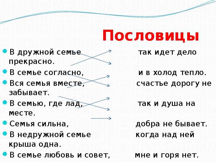 Пословицы и поговорки с цифрой 7