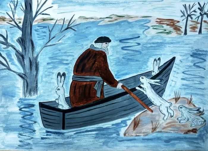 Николай некрасов — дедушка мазай и зайцы — стихочудовище