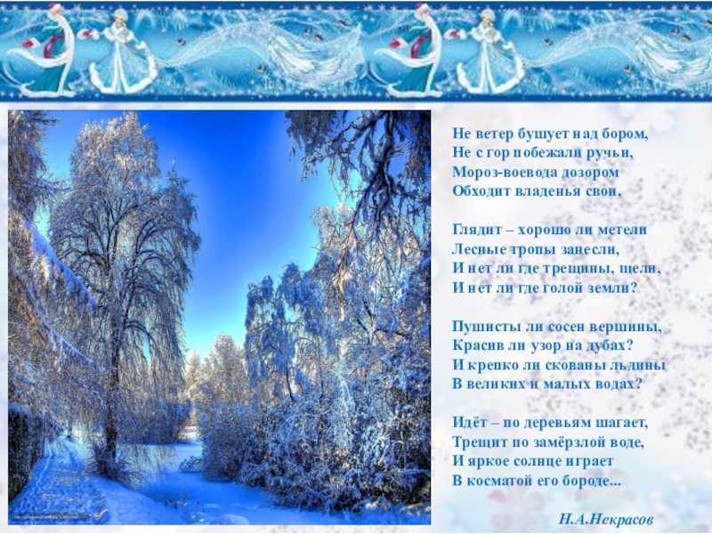 Открытый урок по литературному чтению во 2 классе н.некрасов. «мороз-воевода» | doc4web.ru